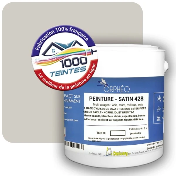 Peinture Anticorrosion Natura Orphéo® Les Jaunes (Mille Teintes E6-57) Intérieur/Extérieur SATIN