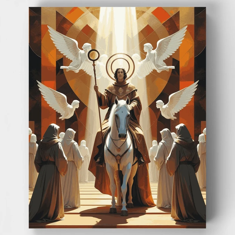 Divine Procession - Paint by Numbers Kit