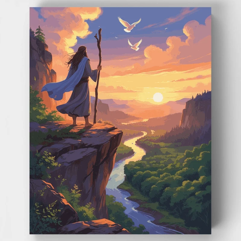 Divine Journey - Paint by Numbers Kit