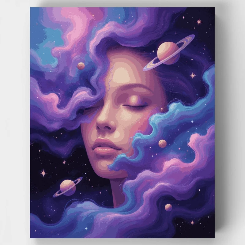 Cosmic Dreams - Paint by Numbers Kit
