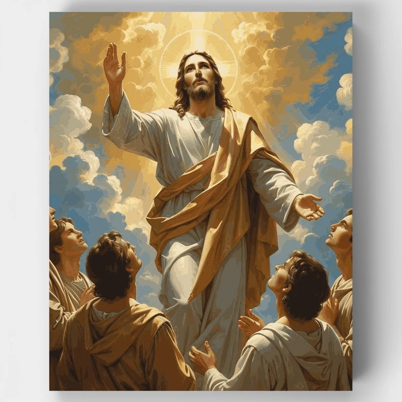 Ascension of Christ - Paint by Numbers Kit