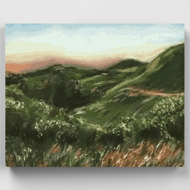Rolling Green Hills - Paint by Numbers Kit