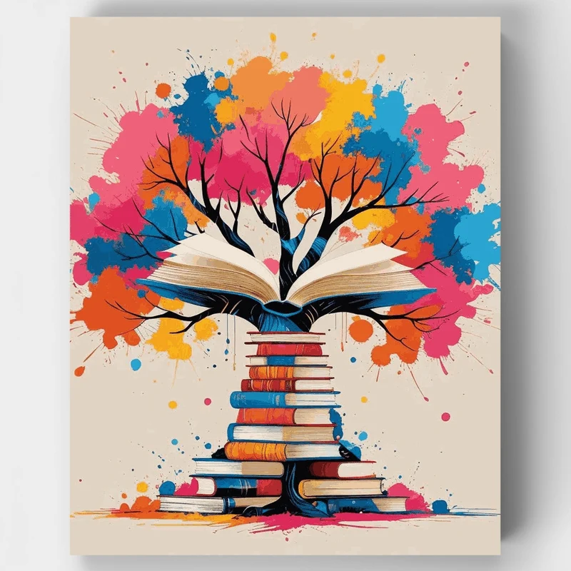 Knowledge Tree - Paint by Numbers Kit
