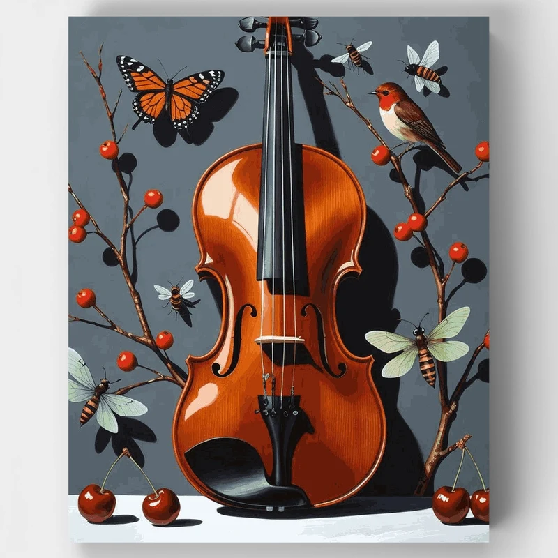 Symphony of Nature - Paint by Numbers Kit