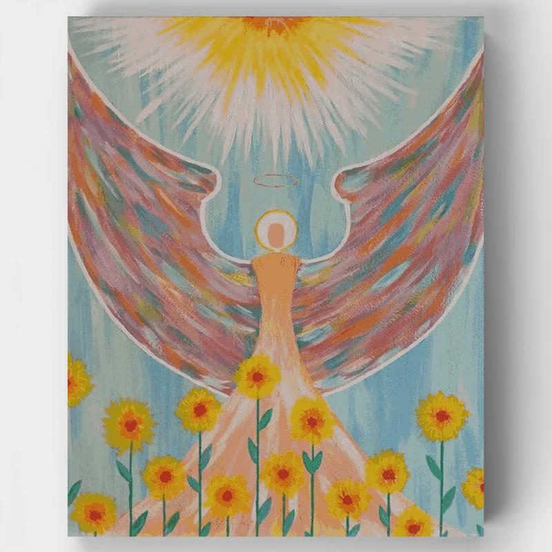 Angel of Prosperity - Paint by Numbers Kit