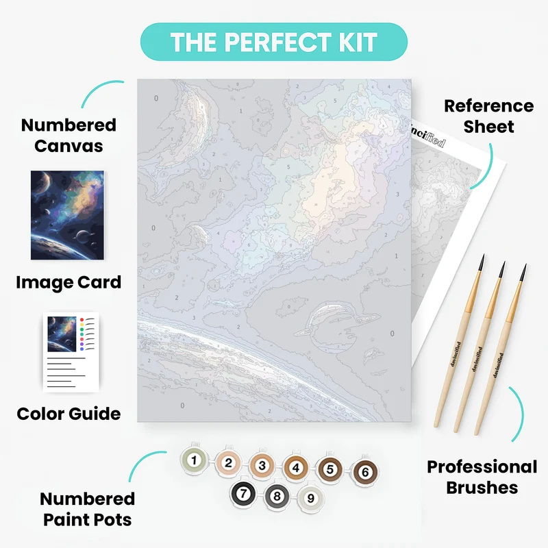 Celestial Dreamscape - Paint by Numbers Kit