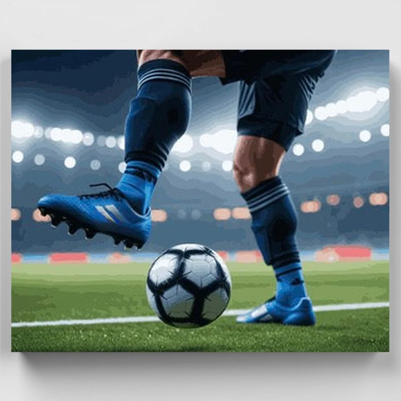 Soccer Glory - Paint by Numbers Kit