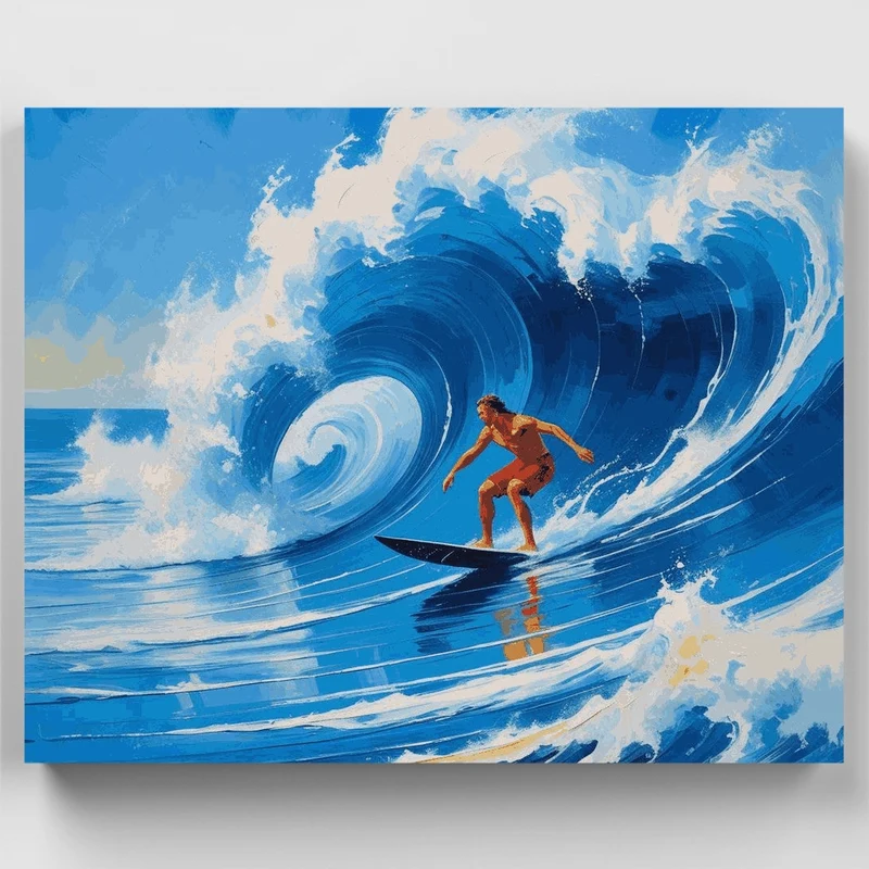 Epic Wave Surfer - Paint by Numbers Kit