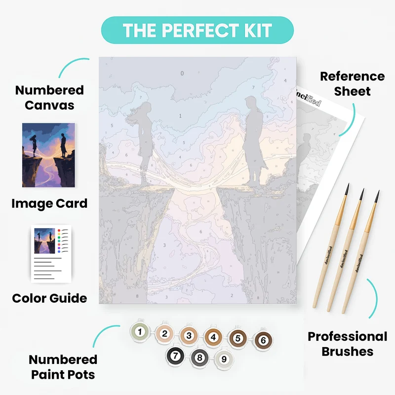 Mystical Connection - Paint by Numbers Kit