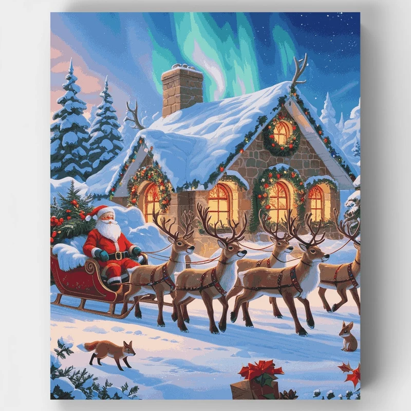 Christmas Eve Magic - Paint by Numbers Kit