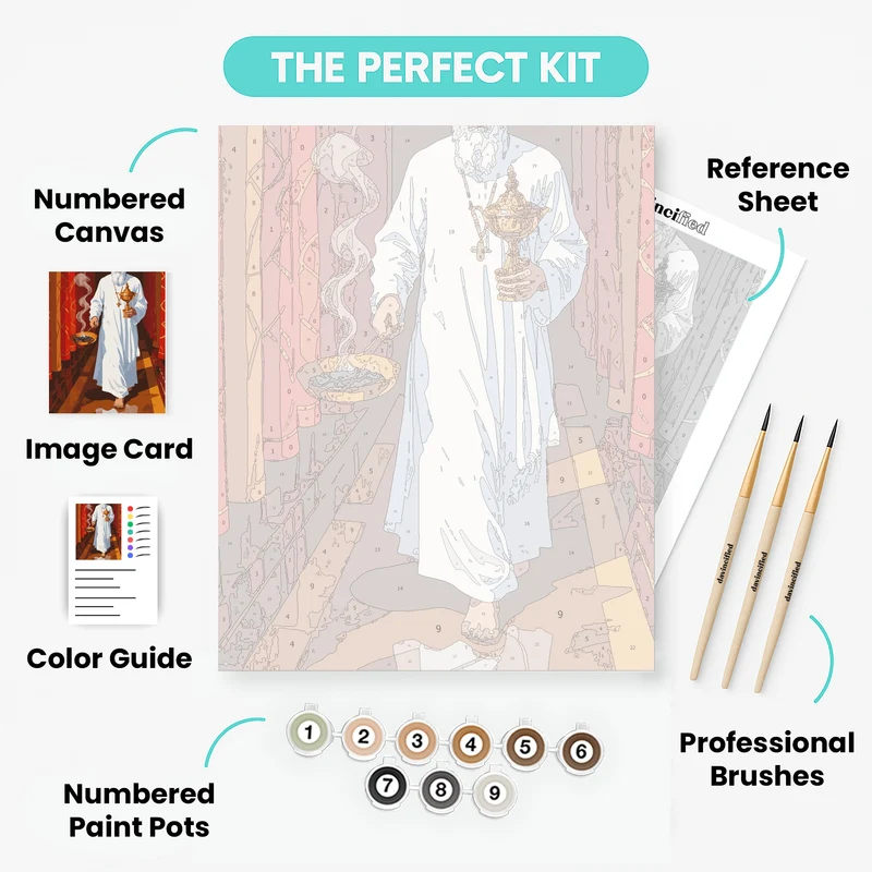 The Thurifer - Paint by Numbers Kit