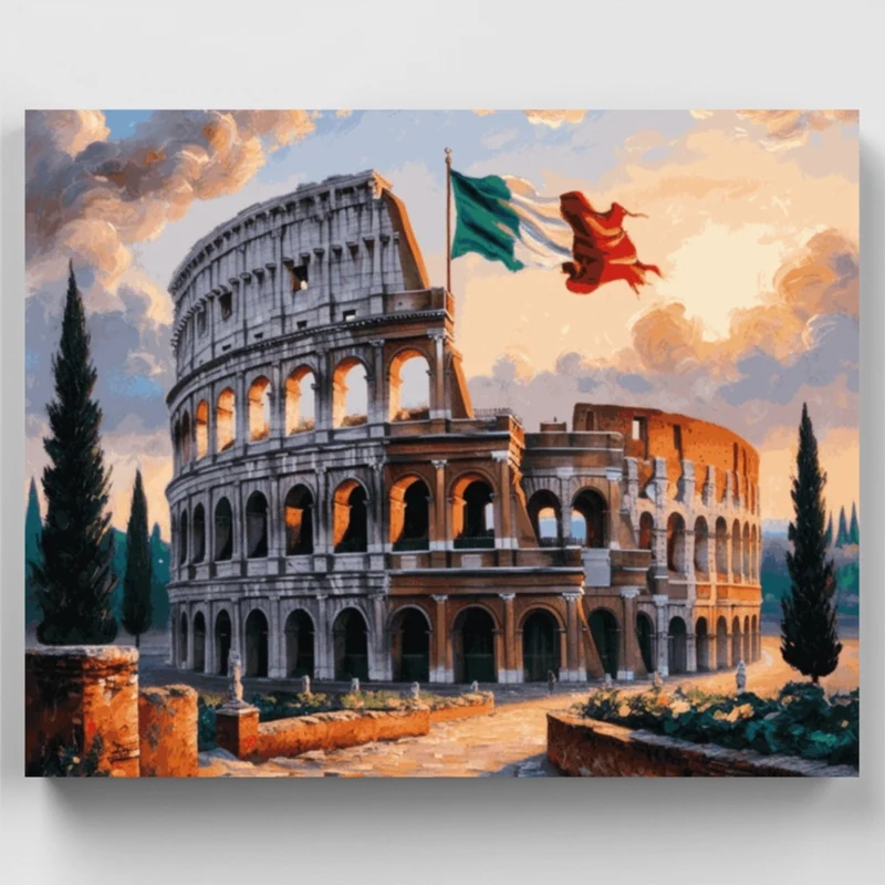 Colosseum - Paint by Numbers Kit
