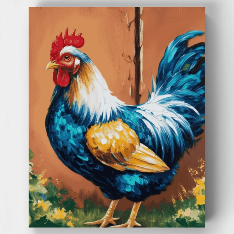 Proud Chicken - Paint by Numbers Kit