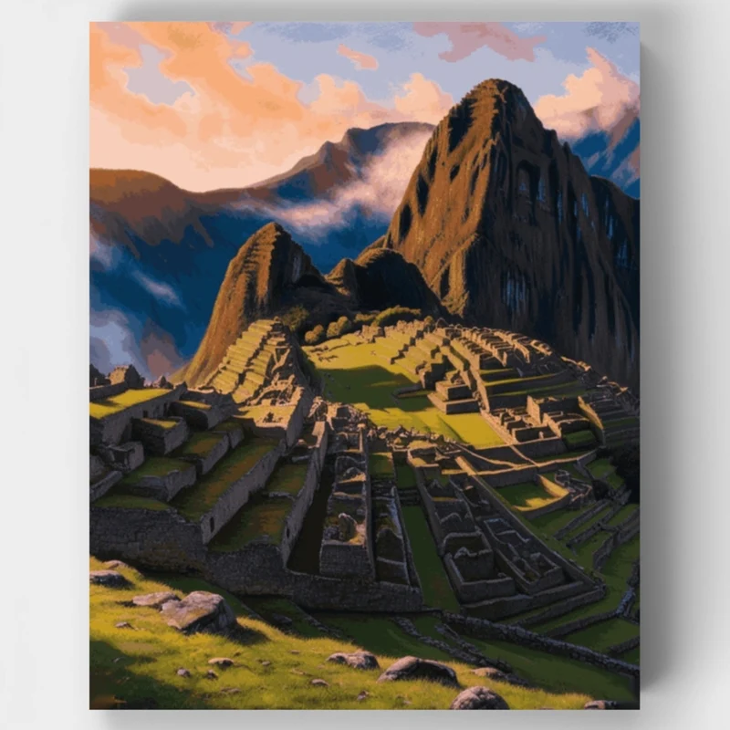 Machu Picchu - Paint by Numbers Kit