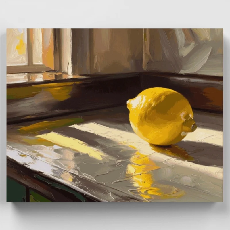Vibrant Lemon - Paint by Numbers Kit