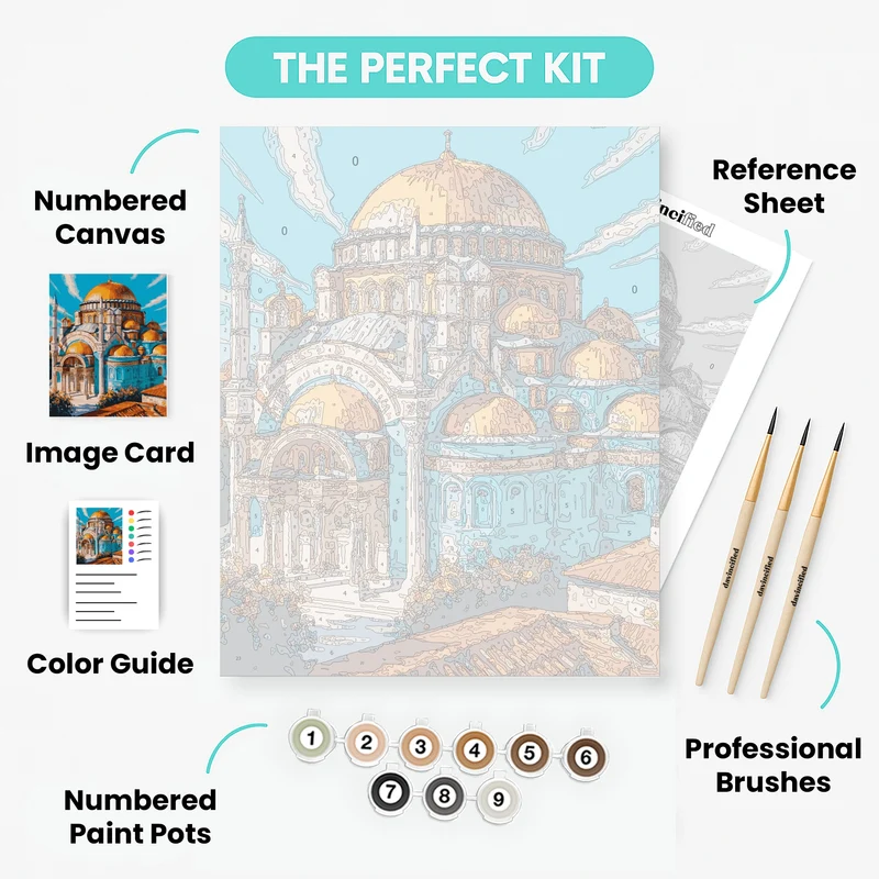 Hagia Sophia - Paint by Numbers Kit
