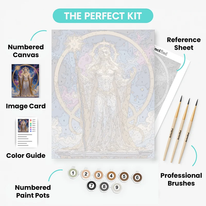 Celestial Guardian - Paint by Numbers Kit