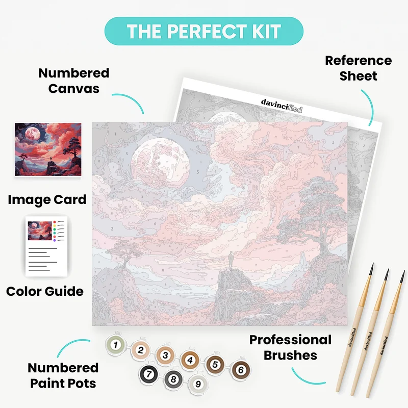 Dreamscape Enchantment - Paint by Numbers Kit