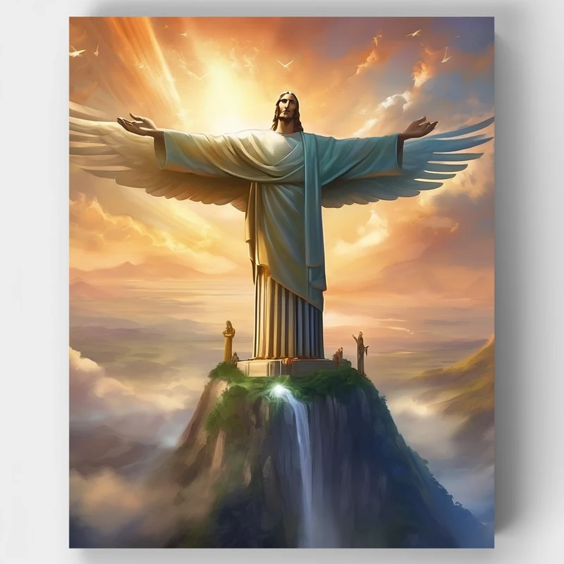 Christ the Redeemer - Paint by Numbers Kit