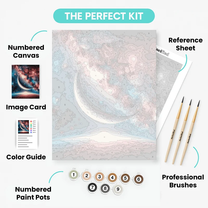 Stellar Dreamscape - Paint by Numbers Kit