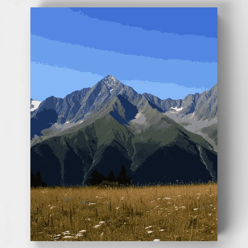 Crests of Serenity - Paint by Numbers Kit