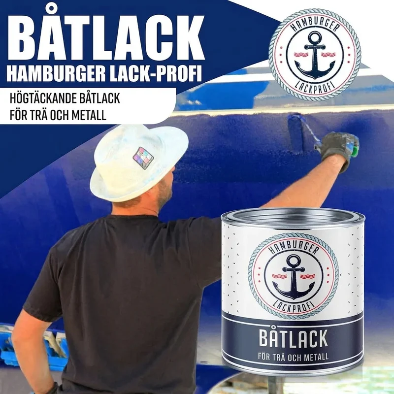 Bootslack Farngrün RAL 6025 mit Lackierset (X300) - Hamburger Lack-Profi