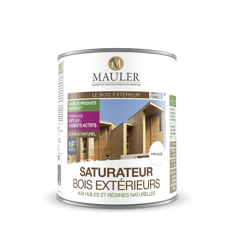 MAULER - Saturateur bois extérieur teinte naturel