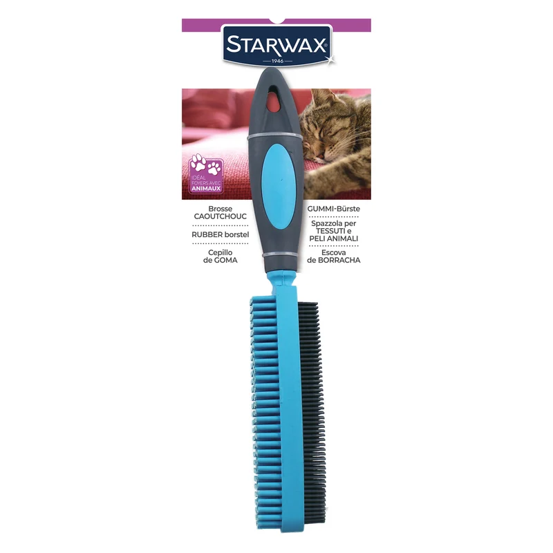 Brosse caoutchouc pour textile