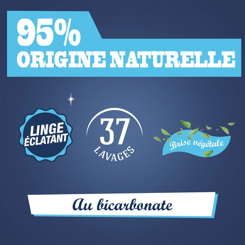 Recharge Ma Lessive au bicarbonate de soude - Fraîcheur