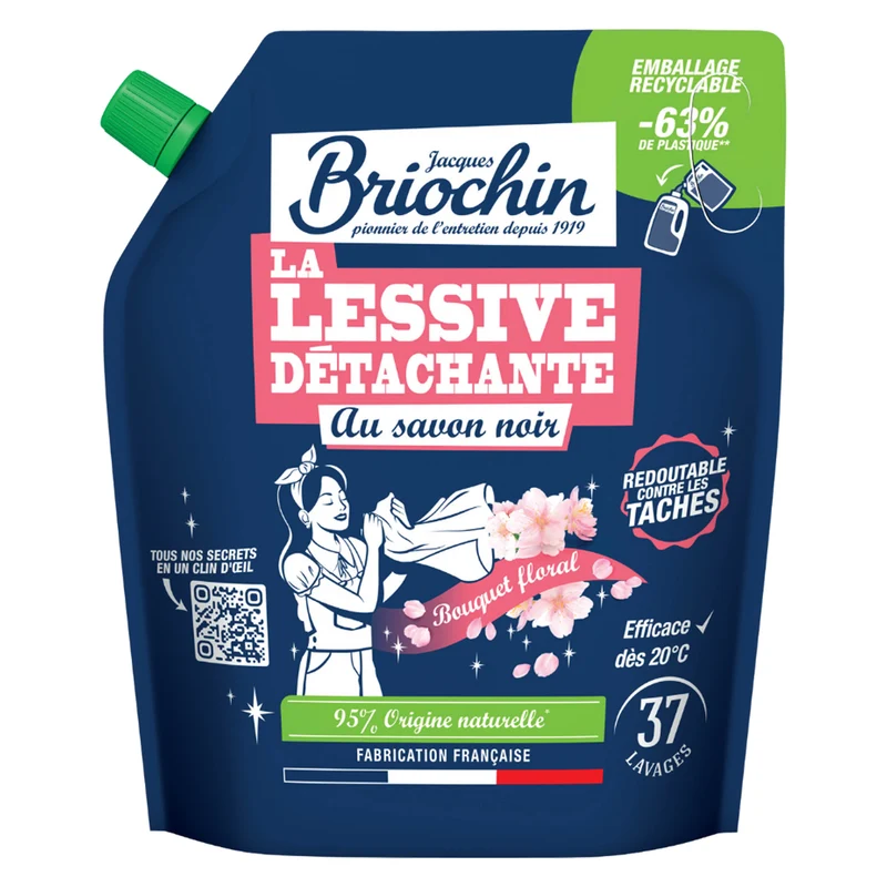 Recharge Ma lessive au savon noir - Détachante