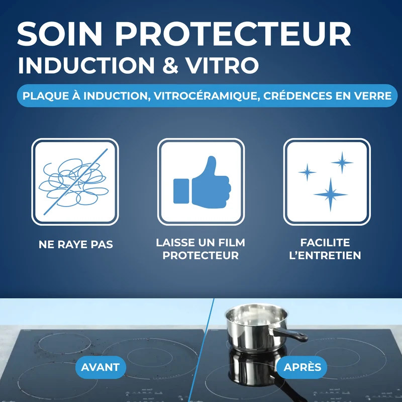 Crème de soin pour vitroceram et induction