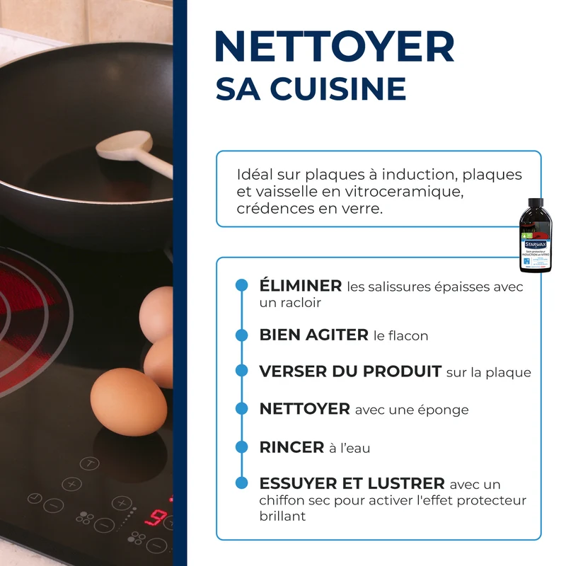 Crème de soin pour vitroceram et induction