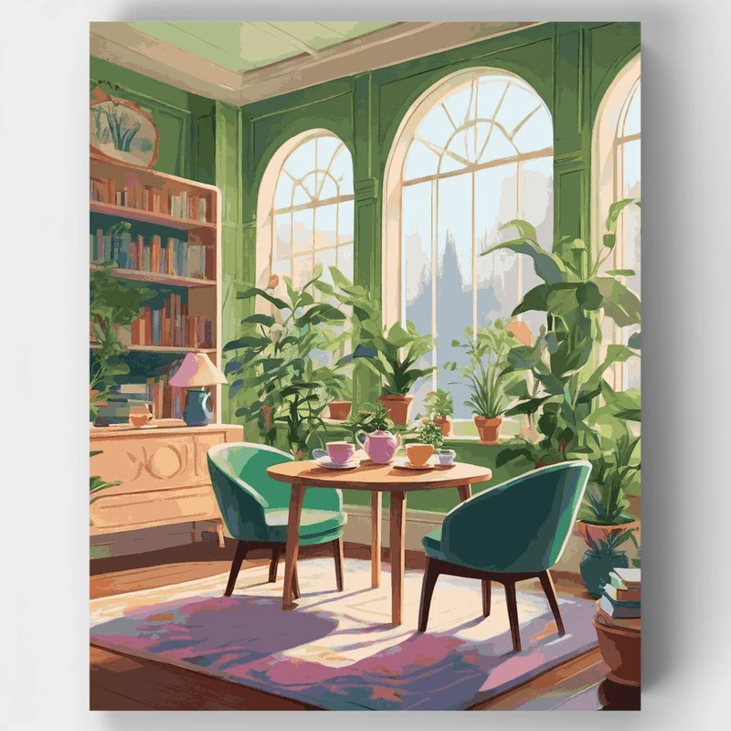 Sunny Sanctuary - Paint by Numbers Kit