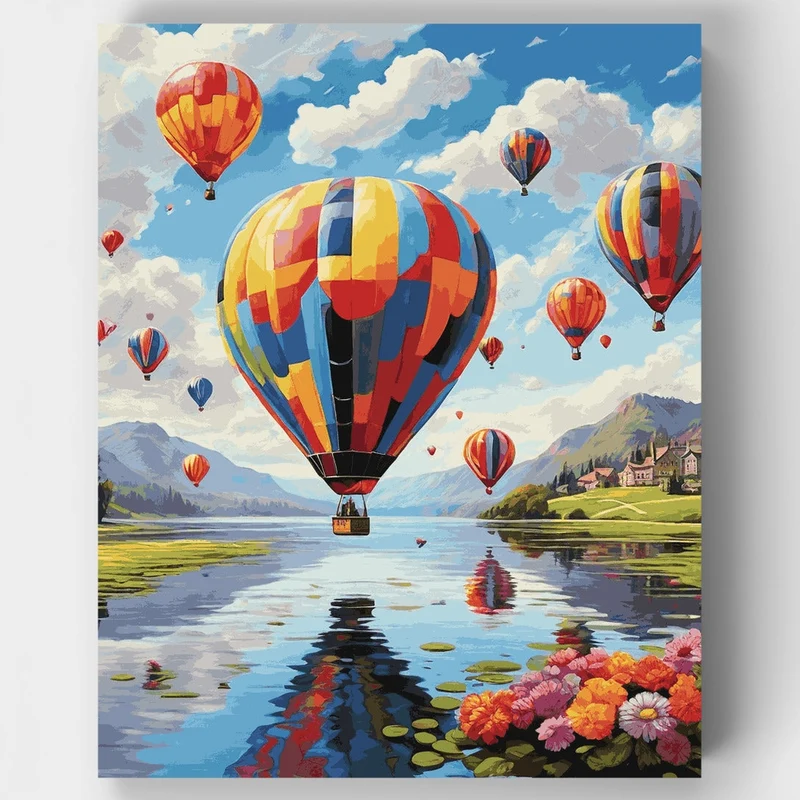 Skyward Journey - Paint by Numbers Kit