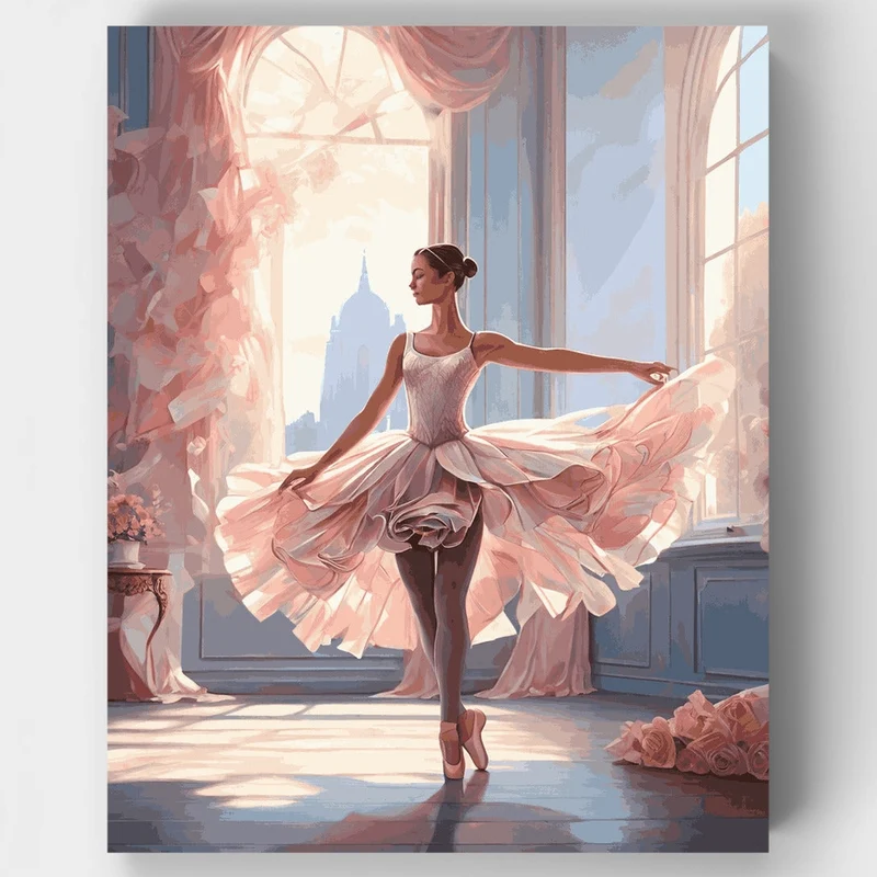 Graceful Ballet - Paint by Numbers Kit