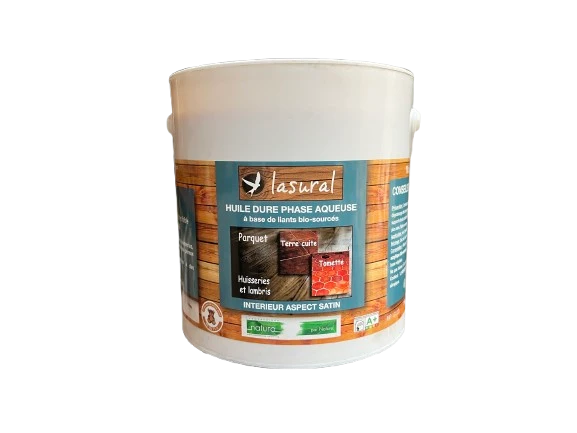 Huile dure phase aqueuse biosourcée