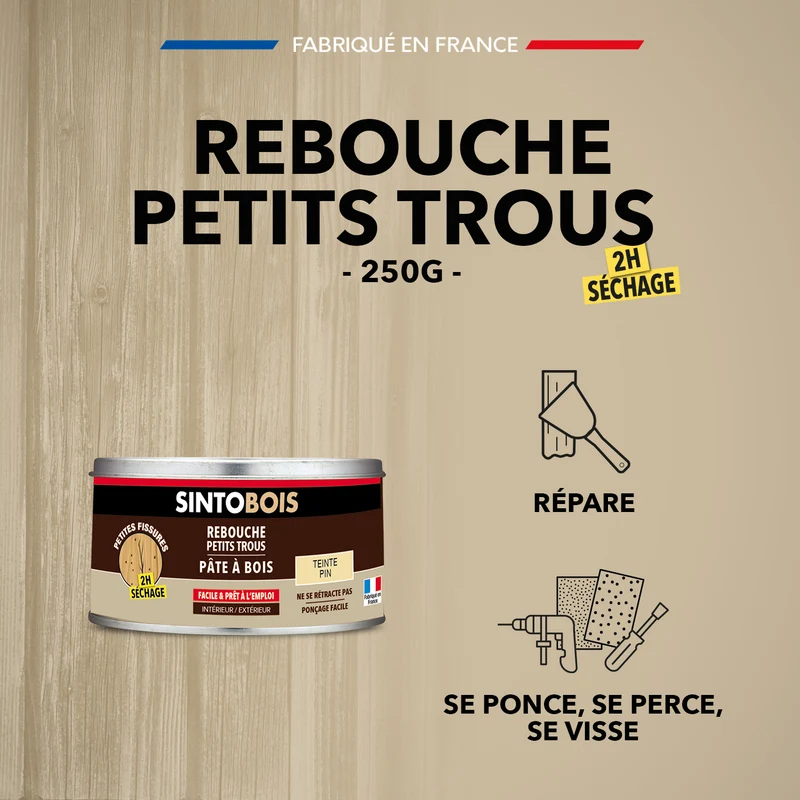 Pâte à bois tradition