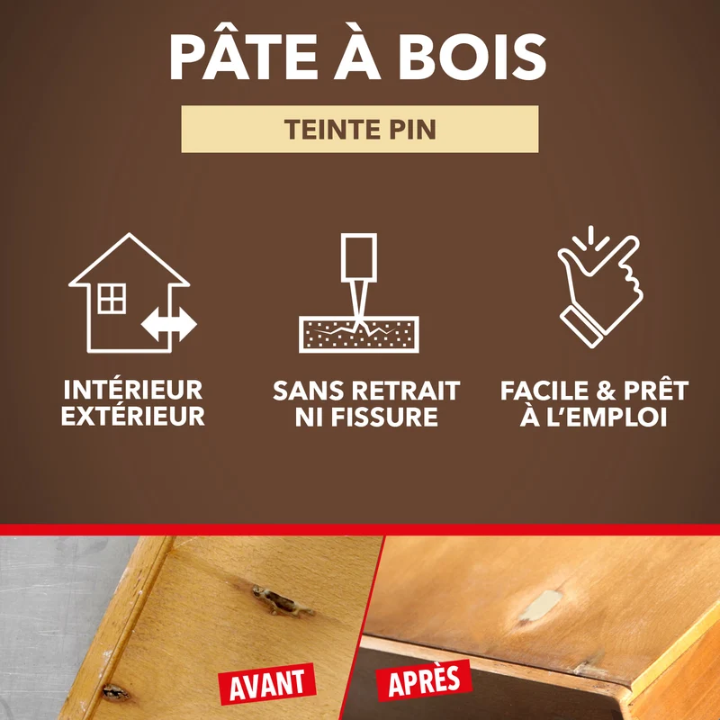 Pâte à bois tradition