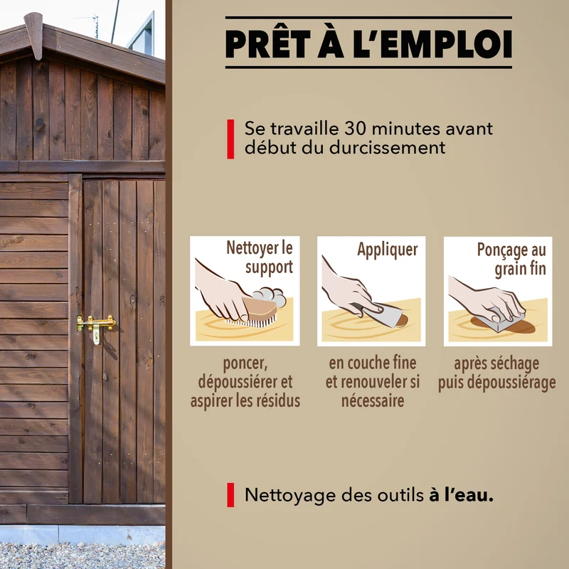 Pâte à bois tradition