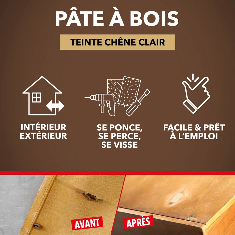 Pâte à bois tradition