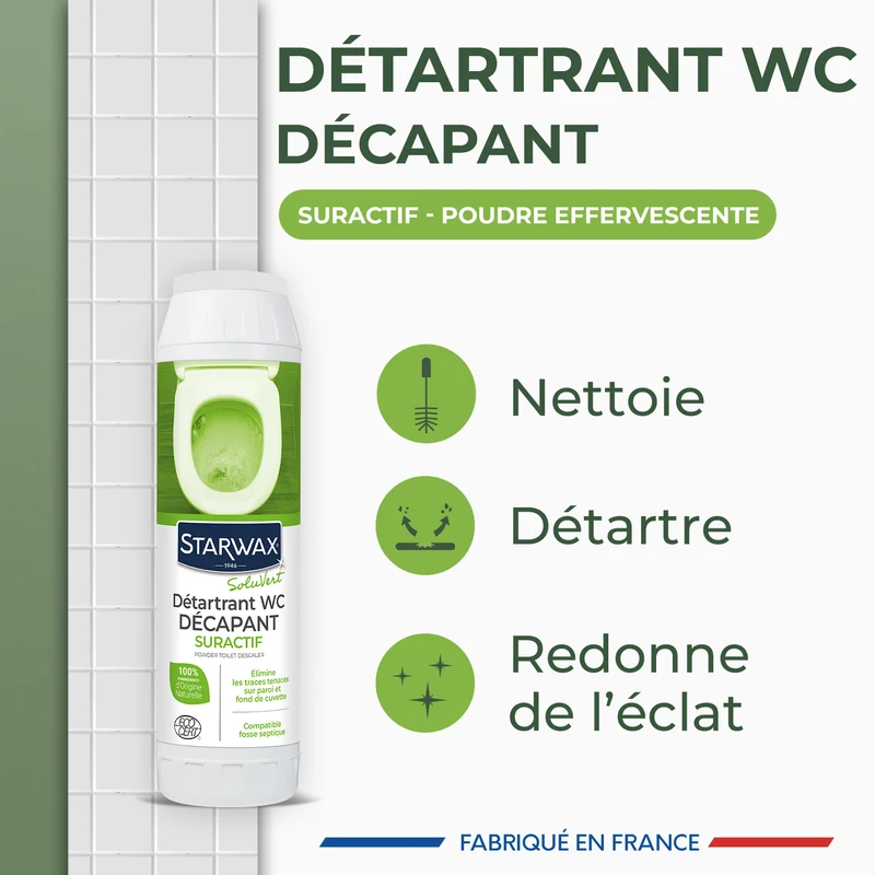 Détartrant WC décapant suractif