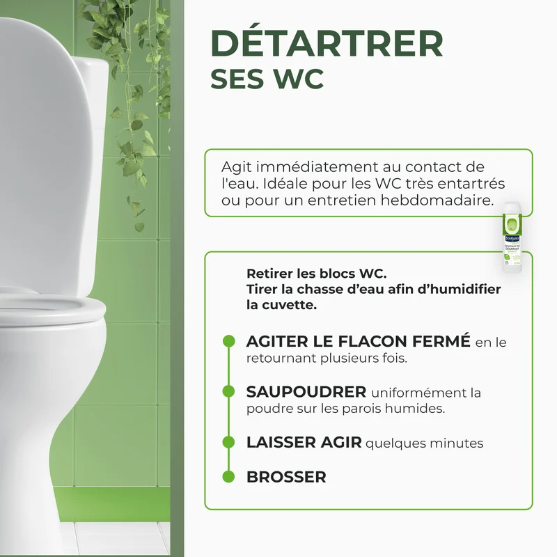 Détartrant WC décapant suractif