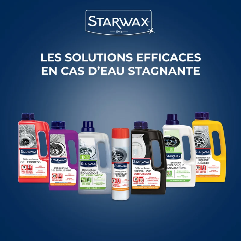 Déboucheur liquide pour canalisations