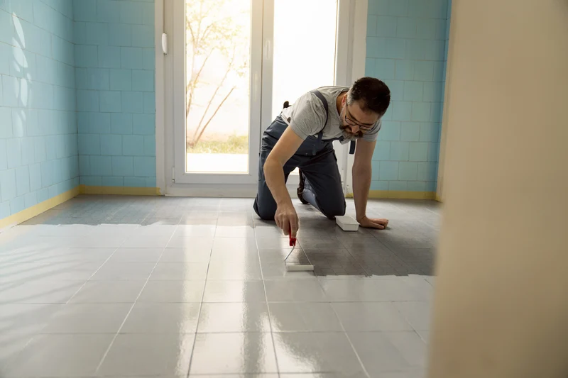 2K Fliesenlack matt für Bad, Küche, Wand- und Bodenfliesen