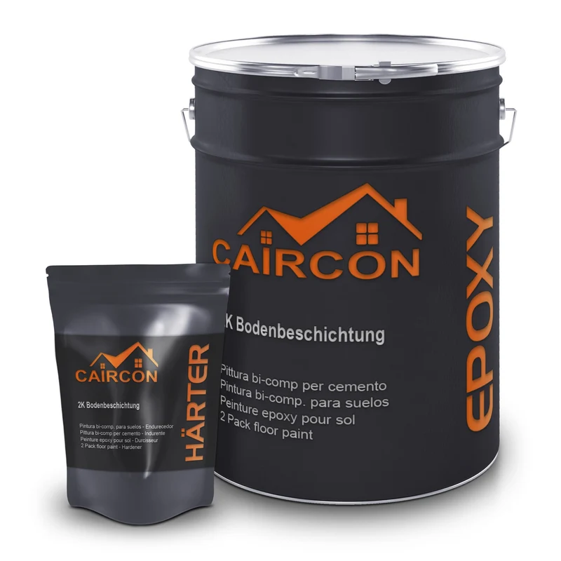 2K Epoxidharz Bodenbeschichtung matt für Garage & Innenbereiche
