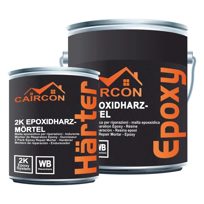 2K Reparaturmörtel Epoxidharzmörtel für Beton, Estrich & Risse