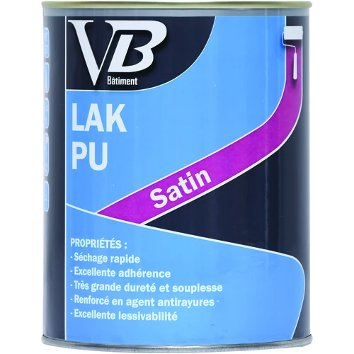 VB Lak PU Satin nuancier 1825 - Peinture pour boiseries, huisseries, mobilier, murs et plafonds