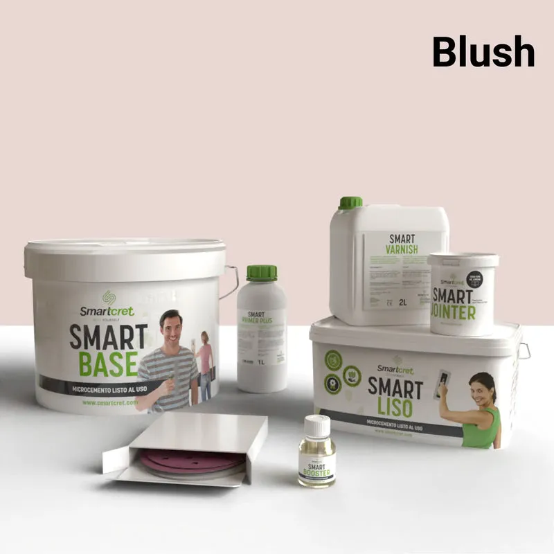 Kit de microcemento para paredes de exterior