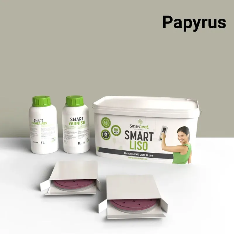 Kit de microcemento para paredes de exterior