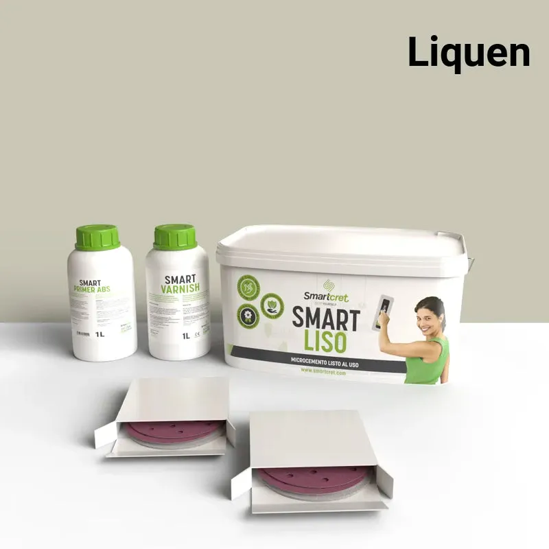Kit de microcemento para chimenea